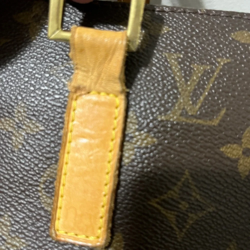 Louis Vuitton Brown and Tan Shopping Tote - Picture 14 of 16